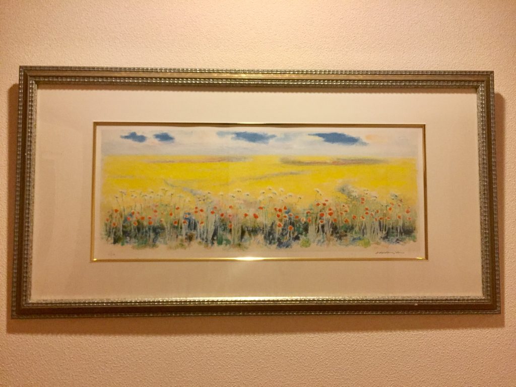 絵画「菜の花畑Ⅵ」〜ナターレ・アダミアーノ〜 | hidamari